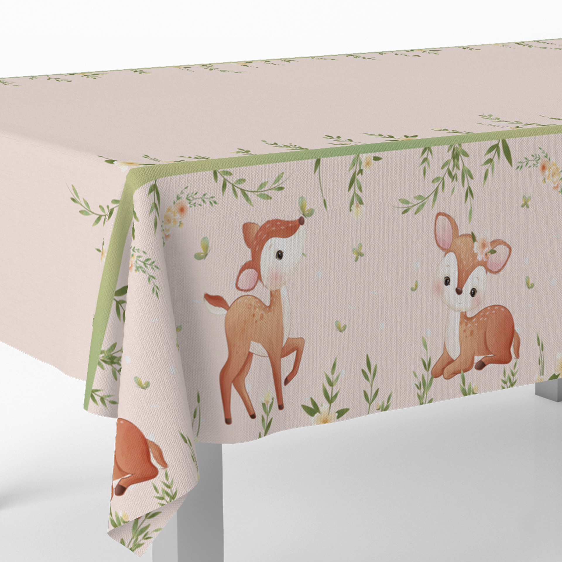 Nappe 120 x 180 cm Petit Cerf