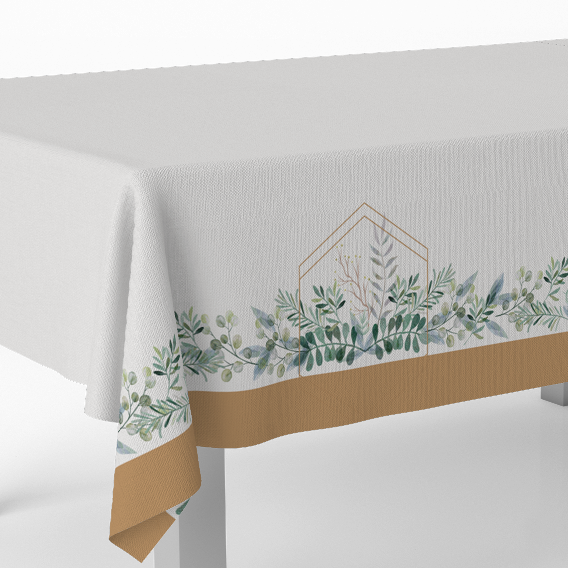 Nappe 120 x 180 cm GREENERY PARTY