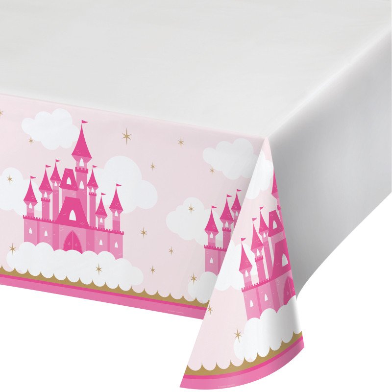 Nappe en plastique 121 x 223 cm PETITE PRINCESSE