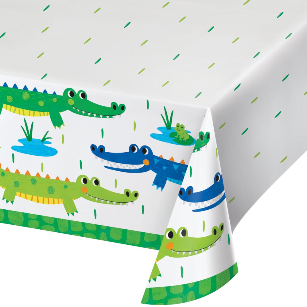 Nappe en plastique ALLIGATOR PARTY