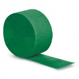 Papier crépon 24 mètres Vert émeraude