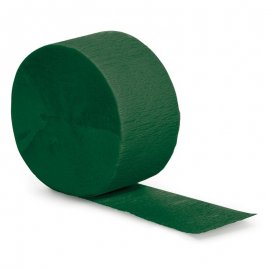 Papier crépon 24 mètres Vert chasseur