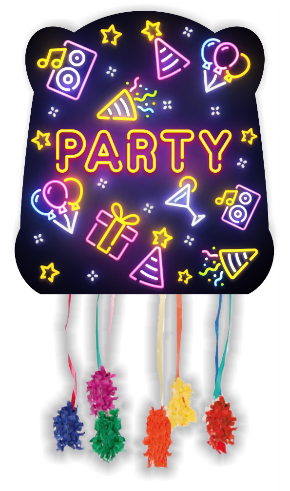 Piñata lumineuse 28 x 33 cm