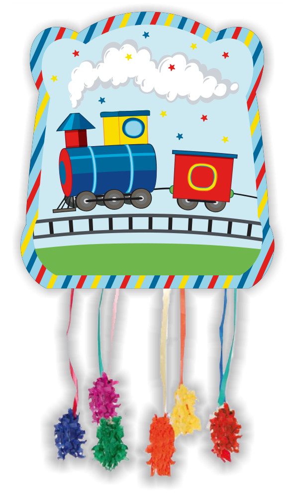 Piñata Petit Train 28 x 33 cm