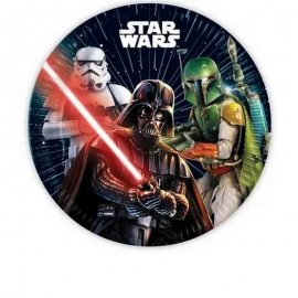 ASSIETTES STAR WARS DE 23 CM