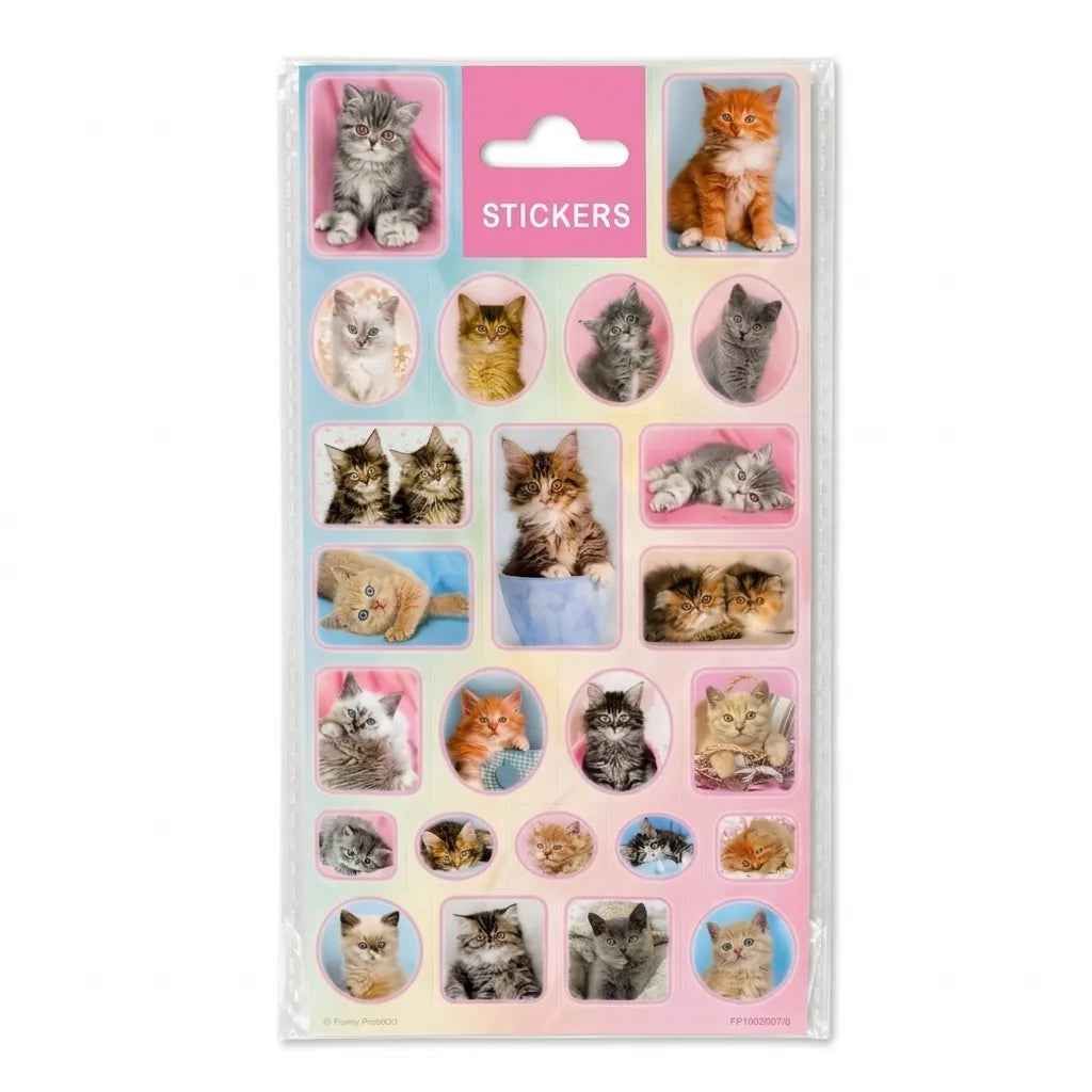 Autocolantes 102 x 200 mm Cats Cuties Puppies