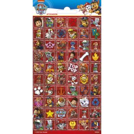 Mini autocollants Pat' Patrouille 102 x 200 mm