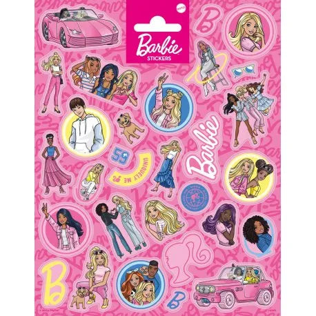 Grands autocollants Barbie 156 x 200 mm