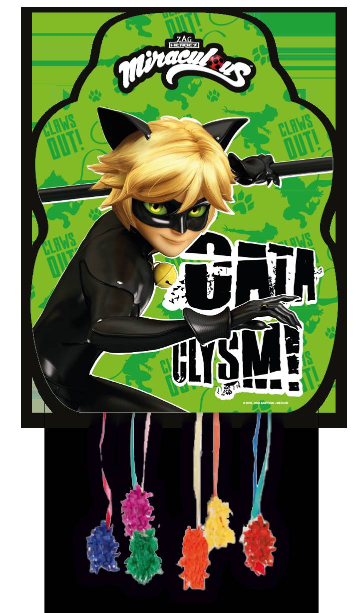 Piñata 46 x 33 cm Chat Noir