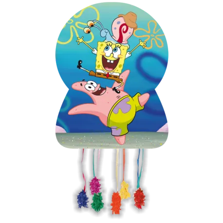Piñata Bob l'éponge, 65 x 46 cm