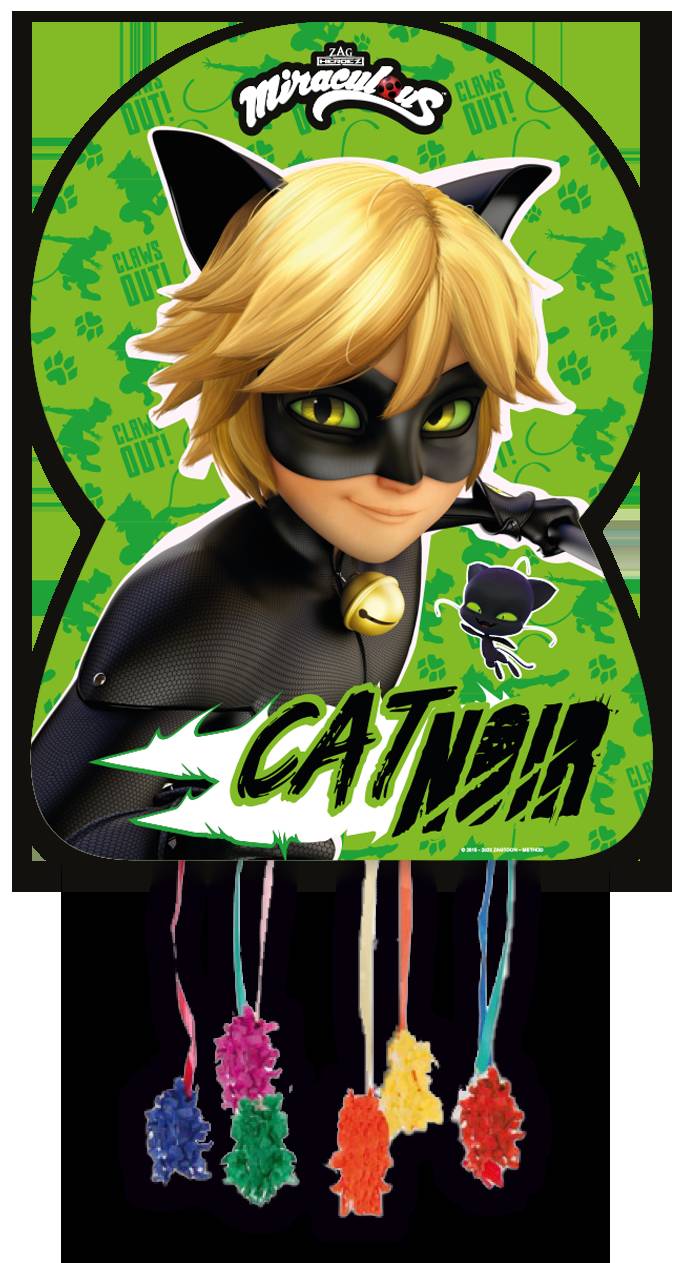 Piñata 65 x 46 cm Chat Noir