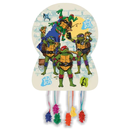 Piñata Tartarughe Ninja Mutanti Adolescenti 65 x 46 cm