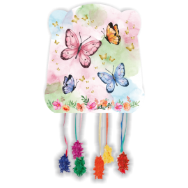 Piñata de fête sur le thème des papillons