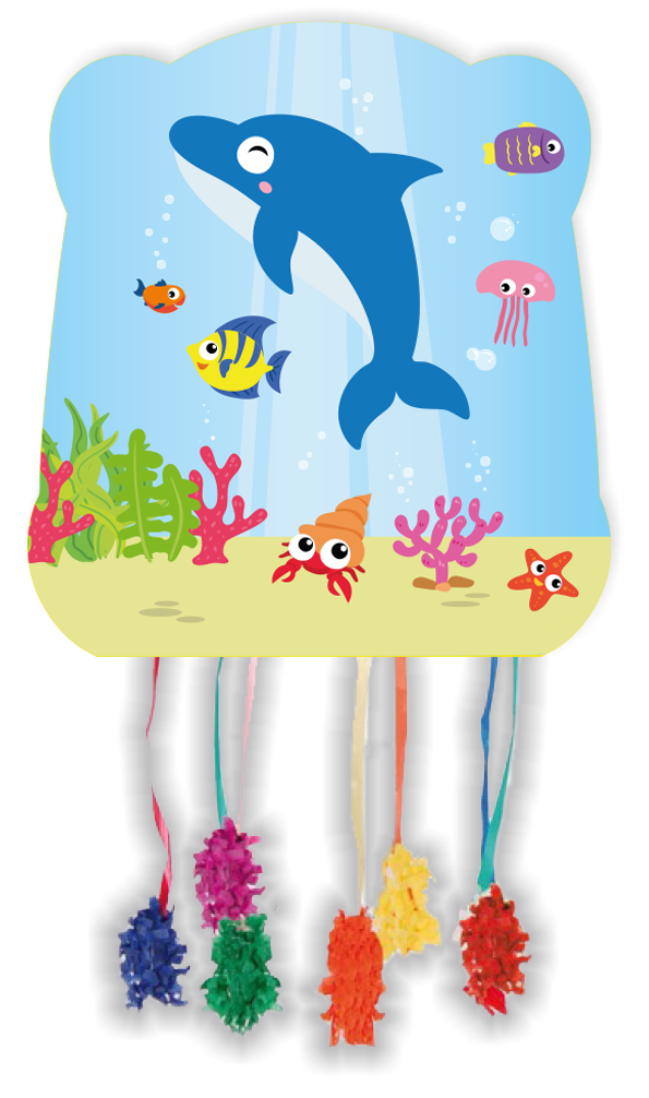 Piñata de fête sur le thème de l'océan