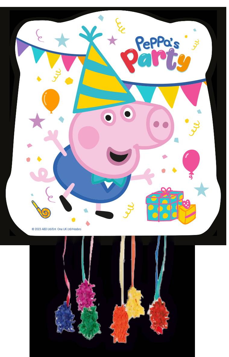 Piñata Peppa Pig basique 33 x 28 cm