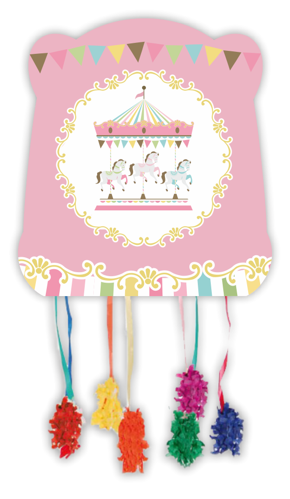 Piñata Carrousel 28 x 33 cm