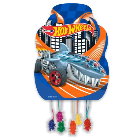 Piñata media 46 x 33 cm Hot Wheels