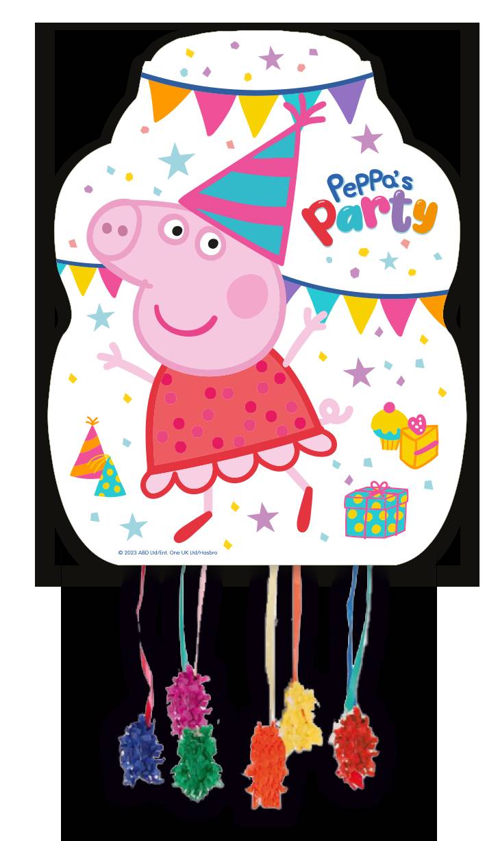 Piñata Peppa Pig moyenne 46 x 33 cm