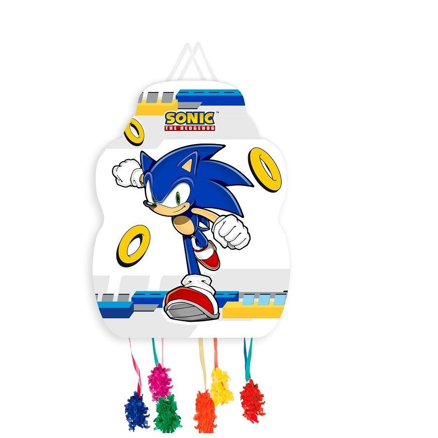 Piñata Sonic moyenne 46 x 33 cm
