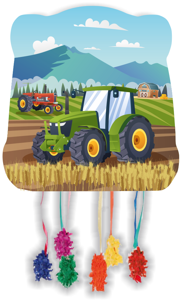 Piñata Tracteur 28 x 33 cm