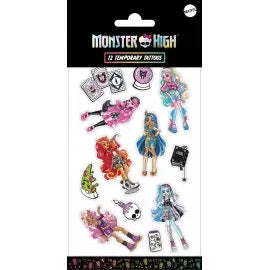 Tatouages ​​Monster High 100 x 200 mm