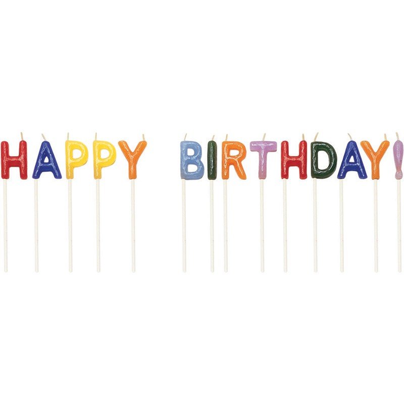 BOUGIE D'ANNIVERSAIRE