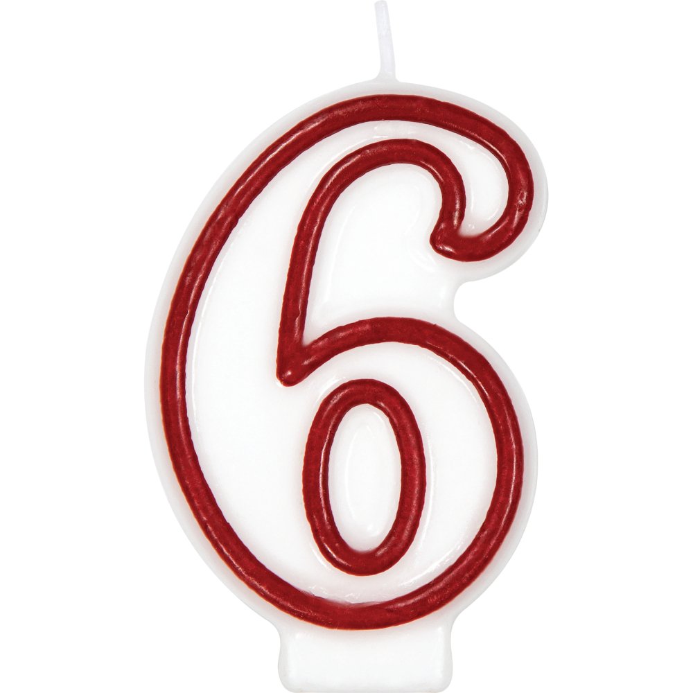 BOUGIE NUMÉRO 6