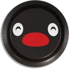 8 Platos 18cm Pingu
