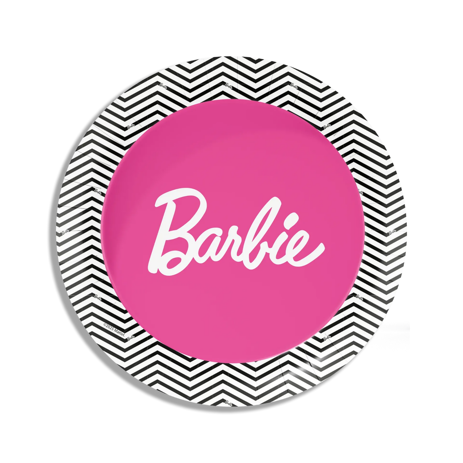 8 Platos 23cm Barbie Adult