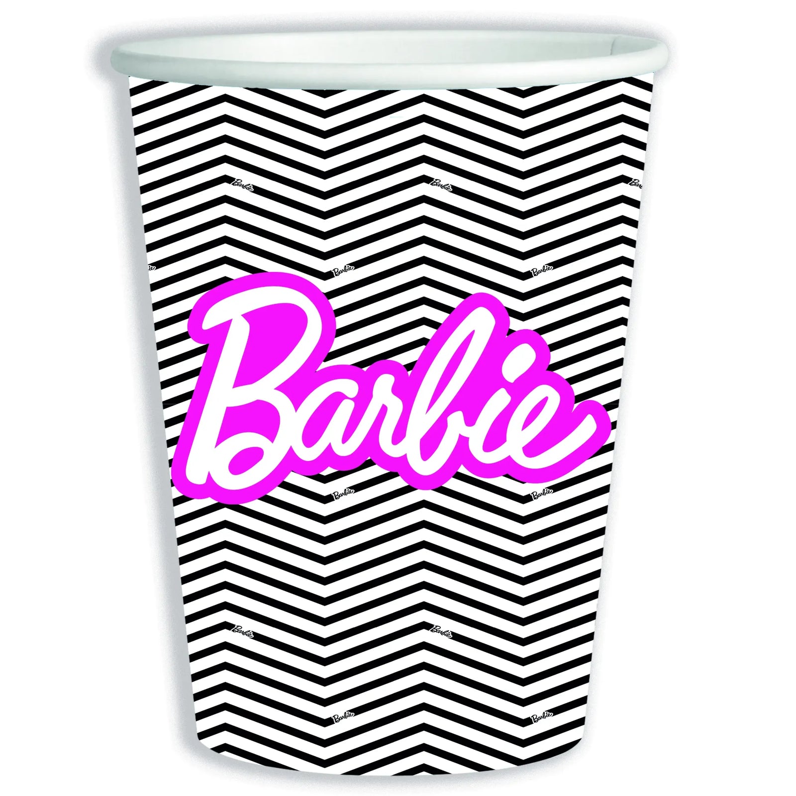 8 Vasos Barbie Adult